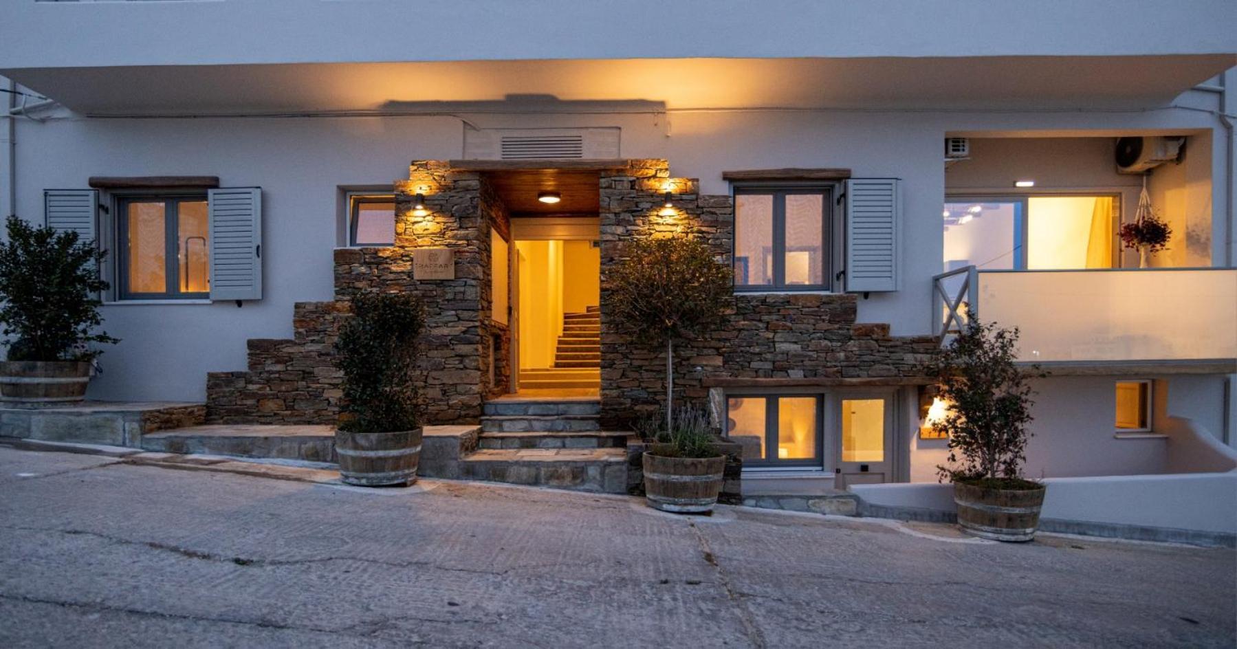 Raffar Luxury Houses Tinos Bagian luar foto